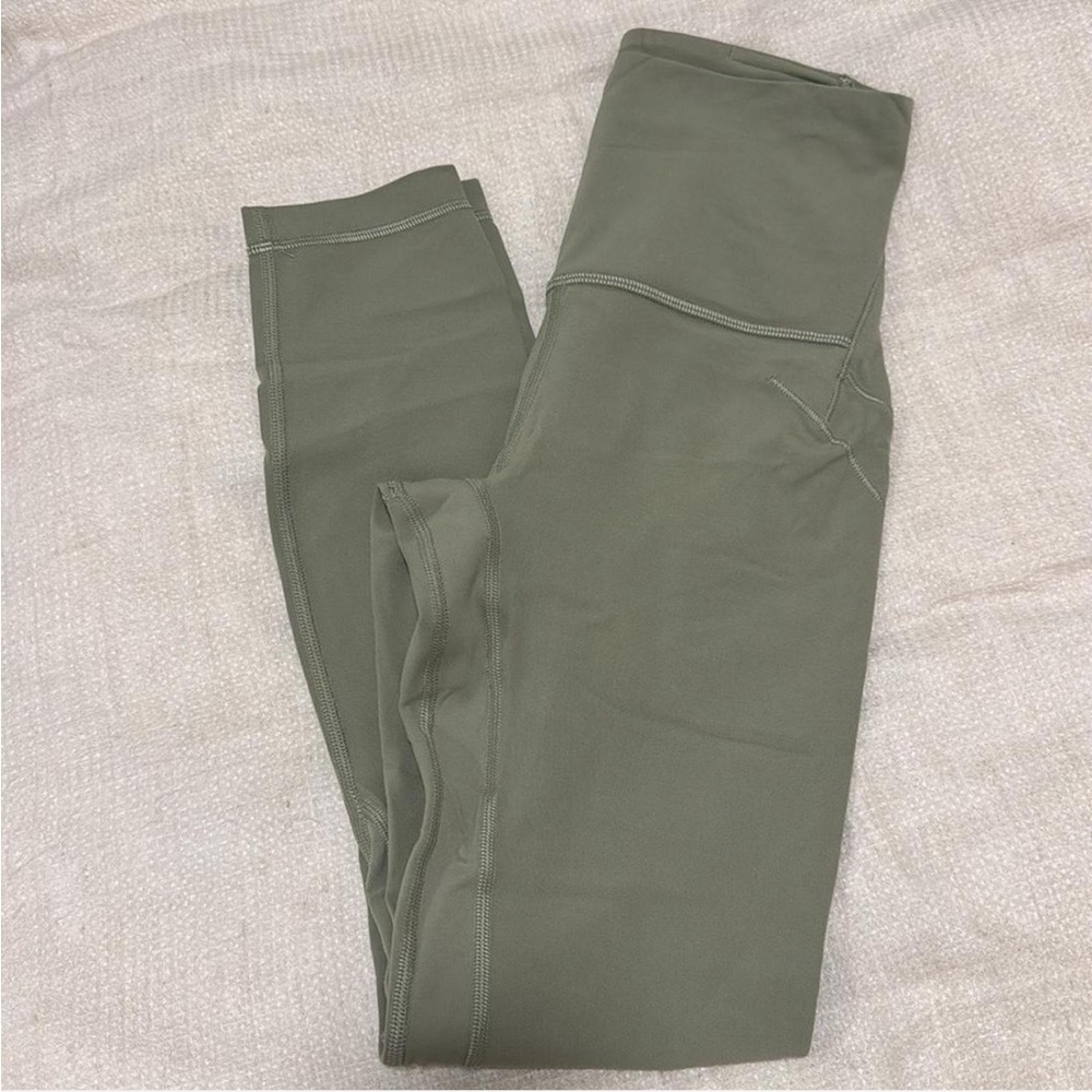 Lululemon Green Align Leggings - Size 4 - Picture 2 of 5